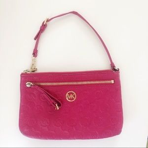 Michael Kors | Jet Set Pink Wristlet